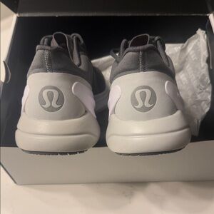 lululemon athletica Gray and White Athletic Shoes